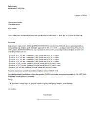 Odstop od sprejete ponudbe za kmetijsko zemljišče, gozd, kmetijo - Pred sklenitvijo prodajne pogodbe za kmetijsko zemljišče mora prodajalec objaviti ponudbo o prodaji kmetijskega zemljišča na upravni enoti, na kateri leži večino zemljišč (več).
Potencialni kupec mora v 30. dneh od objave ponudbe, dati pisno izjavo o sprejemu ponudbe (več).
Pravni posel je sklenjen, ko upravna enota prejme izjavo o sprejemu ponudbe, ki jo kupec pošlje priporočeno upravni enoti ali neposredno vloži na upravni enoti. Posel je sklenjen pod odložnim pogojem odobritve s strani upravne enote. Ponudba je torej od tega trenutka zavezujoča tako za kupca kot tudi prodajalca. Od ponudbe lahko katera od strank odstopi samo na podlagi sporazuma z drugo stranko.Odstop od ponudbe, skupaj s sporazumom, ki je priloga izjave, izdelate preko tega e-obrazca.